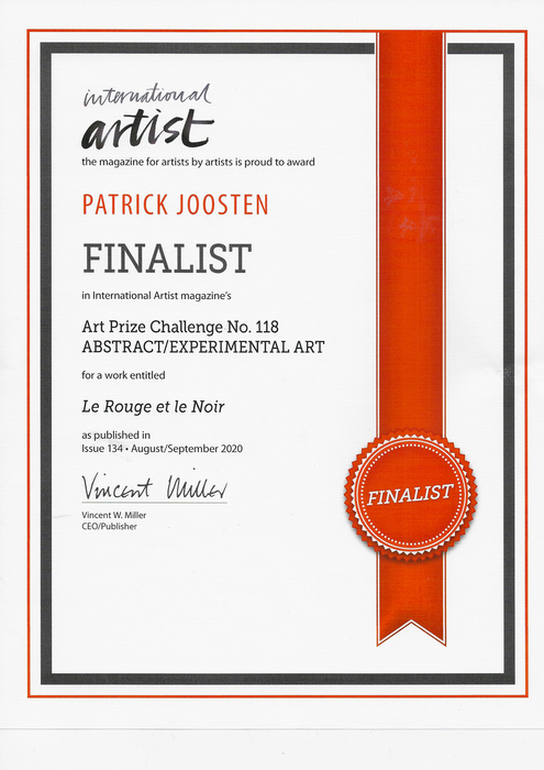 International Artists Magazine - Finalist