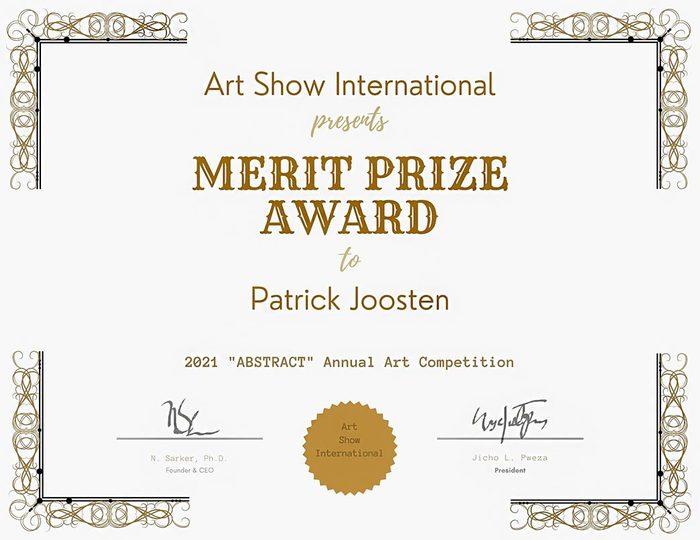Merit Prize Award – Art Show International 2021