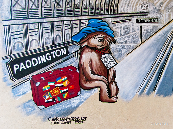 Paddington Bear finds a home on Christmas Island