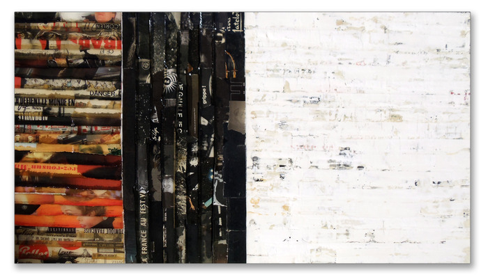 “DIFFUSION” Internationally acclaimed artist James Verbicky, featuring abstract expressionist and conceptual mixed media construction works
