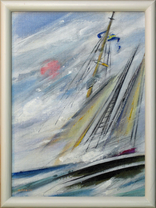 AT SEA