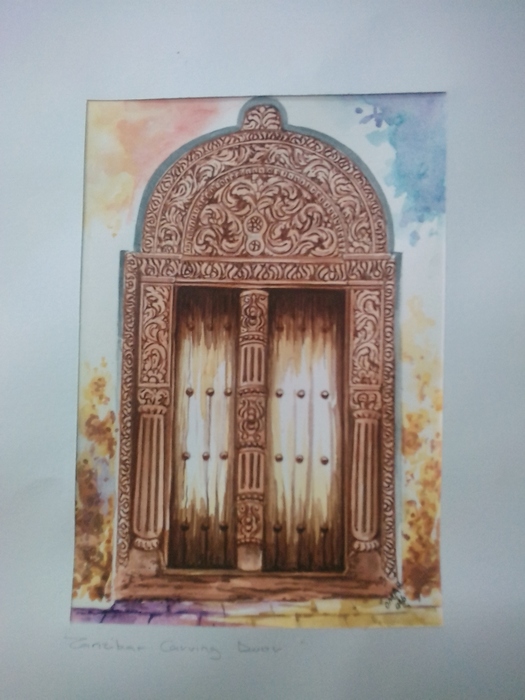 Zanzibar Door 
