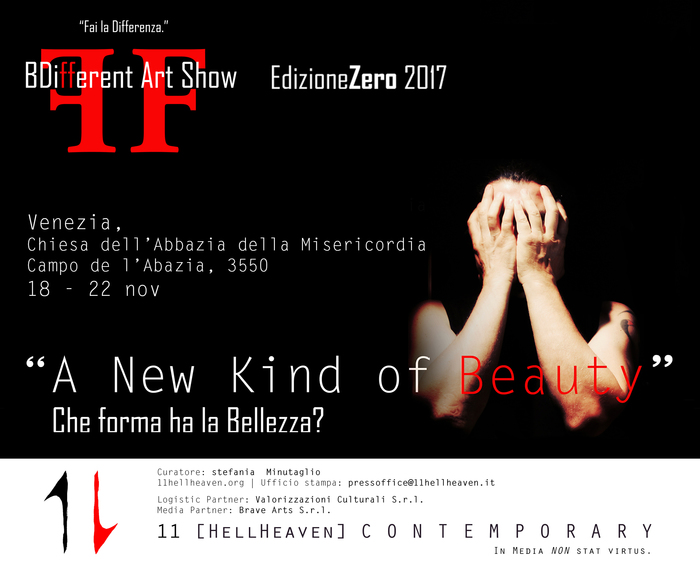 BeDifferent Art Show: "A new kind of Beauty. Che forma ha la Bellezza"?