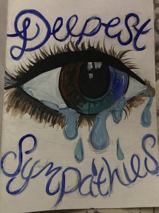 Deepest sympathies 