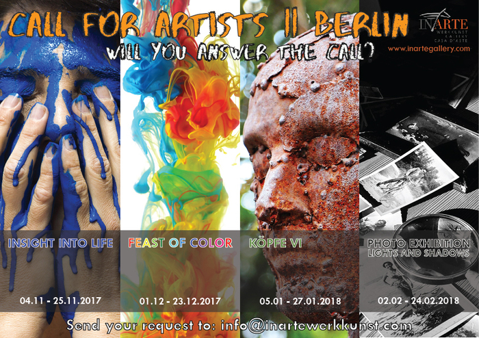 InArte is looking for you, Berlin!!