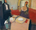 RENDEZVOUS oil/canvas 60 x 60 cm, 2011; Nr. 11.24