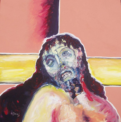 Christ gisant 3   ( d'après Grégorio Fernandez )