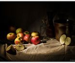 Still life with apples III