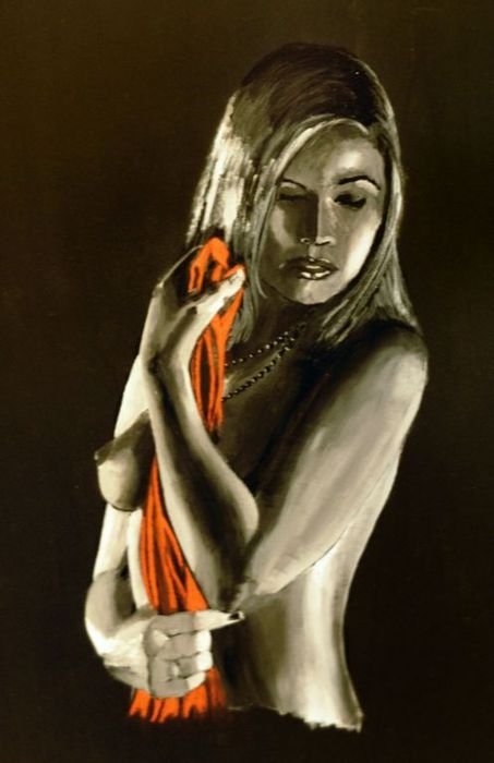 Red silky memories