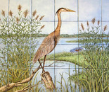  "Great Blue Heron"