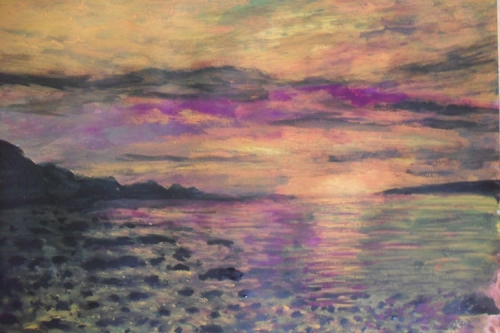 romantic sunset
