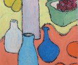 Bottles and Fruit