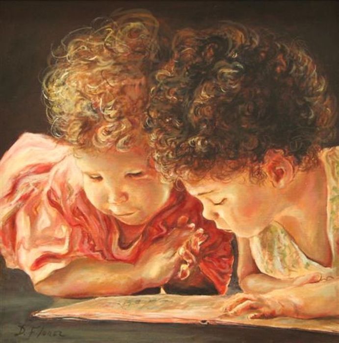 Niños leyendo