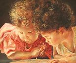 Niños leyendo