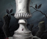  white vase