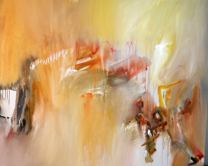The Jazz's City 90 x 110 cm