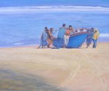 Arrival - Oil o canvas - 24in x 36in - SOLD