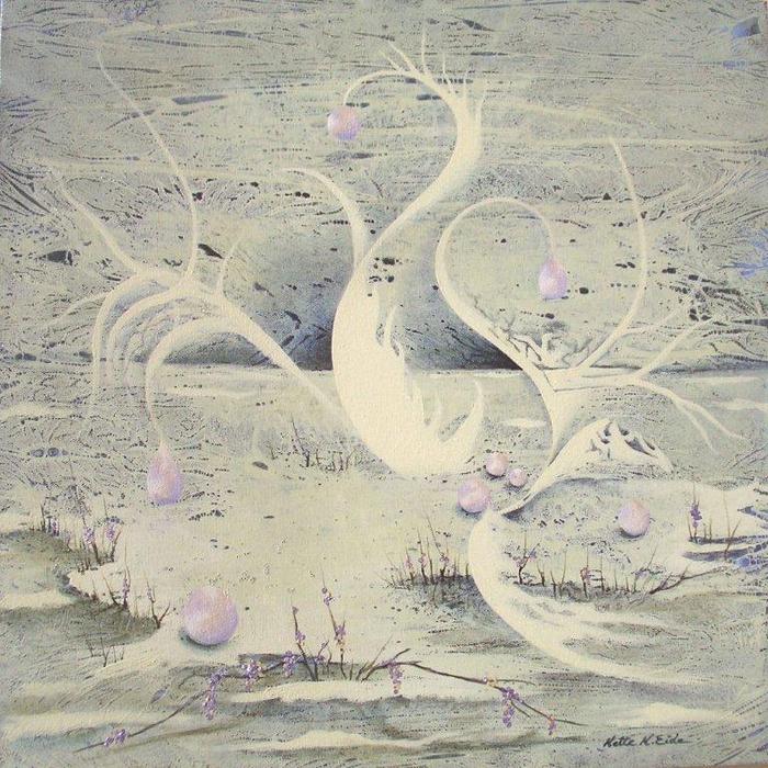 Svanesjøen - acrylic/canvas - 50x50