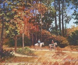 Arroyo Riders 12x16 oil