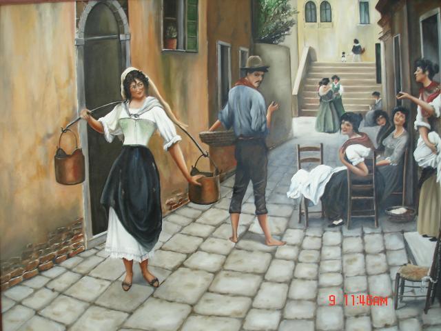 LA PREDA DEL GIORNO  omaggio all'artista Eugene De Blaas