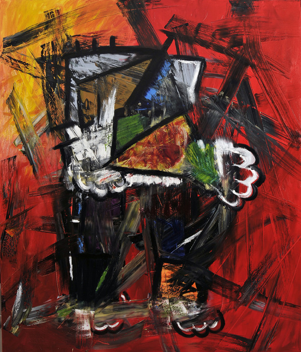 Num. 1360 Cantata Oil on Canvas 69 x 79 in. 2010 