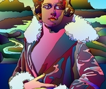 woman in fur coat