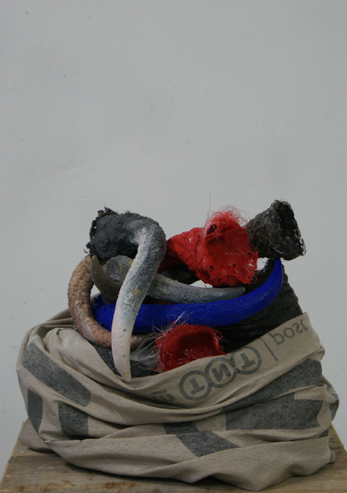 Sack with horns