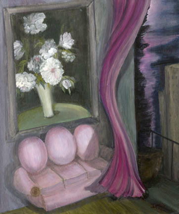 Pink Loveseat