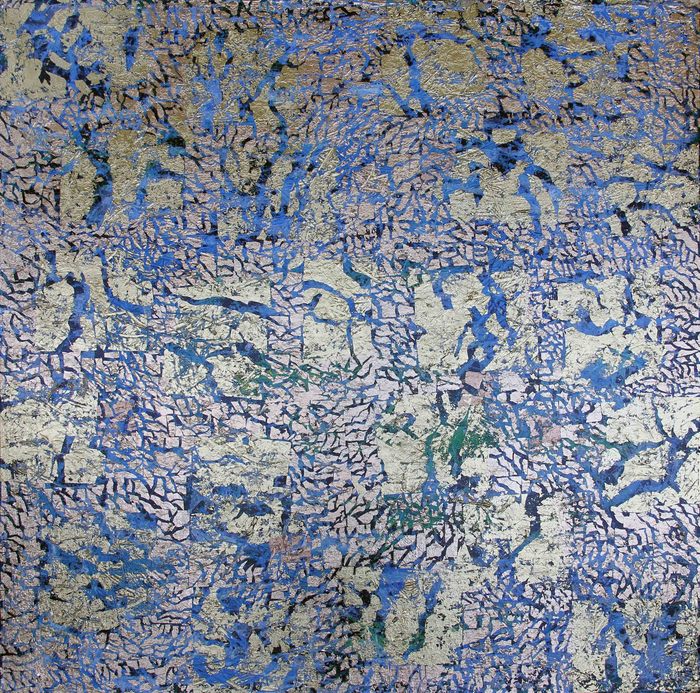 golden map blue