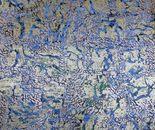 golden map blue