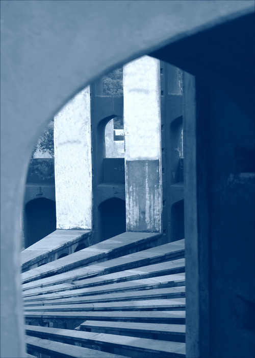 Jantar Mantar - Ram Yantra in New Delhi, India 