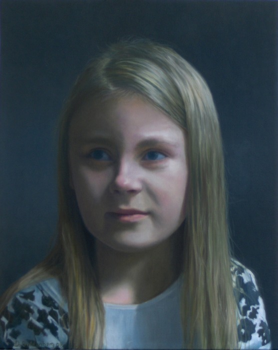 Portrait of young girl