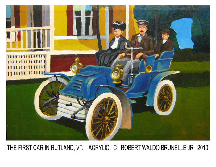 The First Car in Rutland, VT