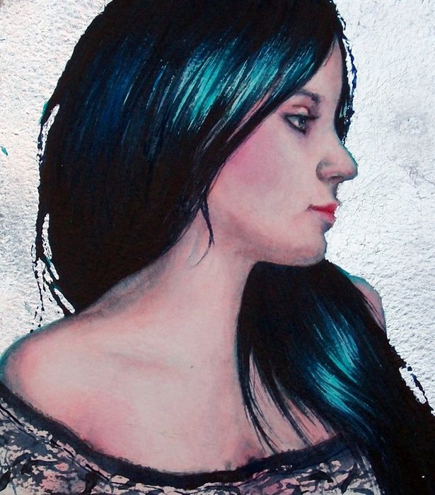 Girl in Blue