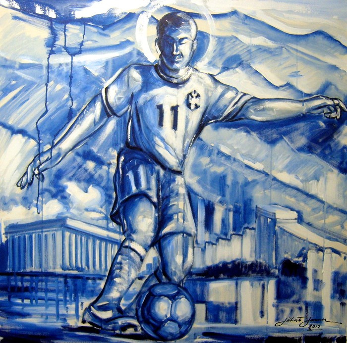 Série Futebol 2 - 2012 - AST - 100X100cm