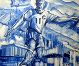 Série Futebol 2 - 2012 - AST - 100X100cm