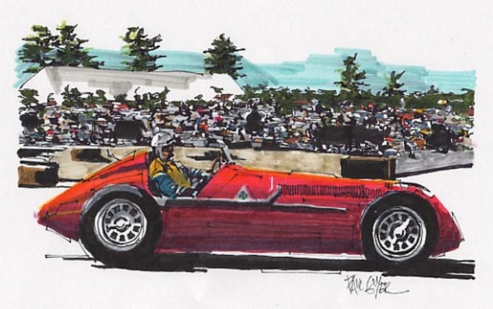 Alfa Romeo, Farina, 1950 British GP