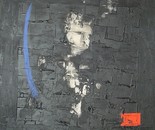 L'homme de pierre 100cmX100cm