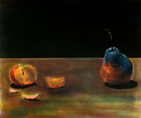 Still life with pear