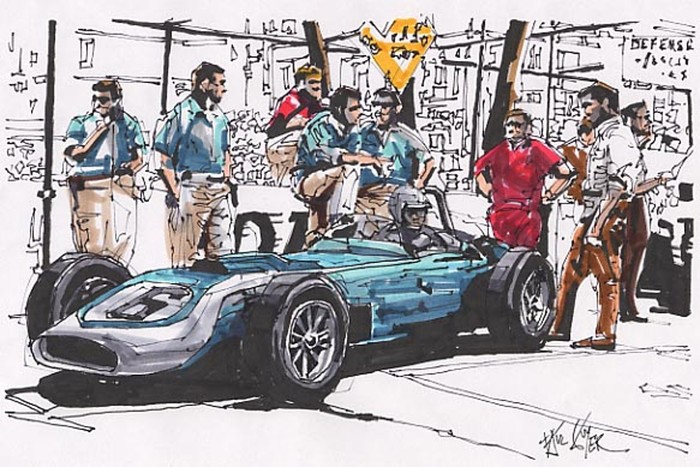 Chuck Daigh, Scarab, 1960 Monaco
