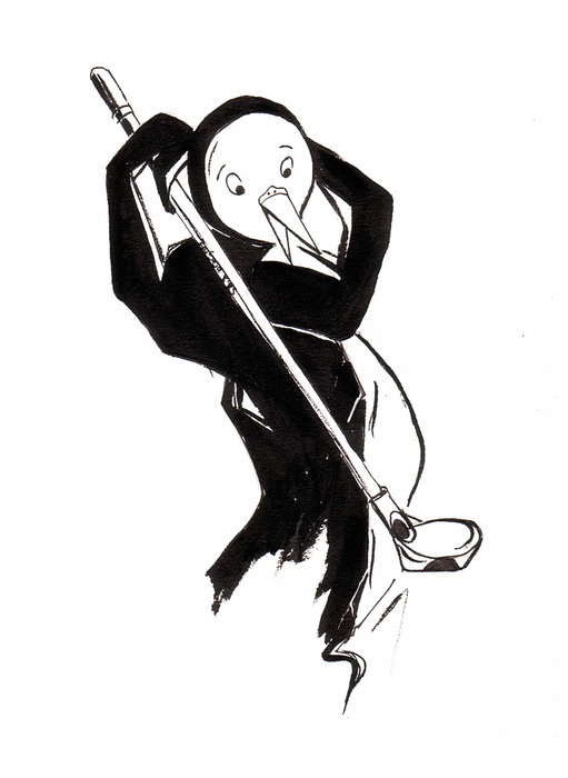Golfing Penguin  No.11