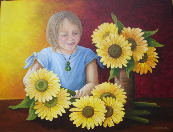 Sunshine and flowers