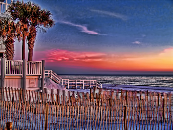 Sunset at Florida Resort