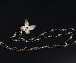 Rosary Flower Necklace