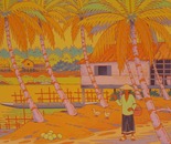 landscape in Laos