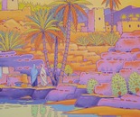 oasis in moroccain desert
