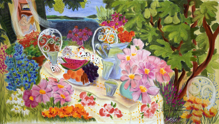 Lunch in The Garden