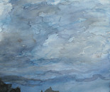 Shandaken, Watercolor, 11"x11", 2006