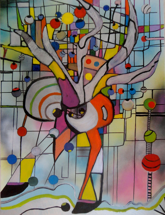 Bird of Paradise 120x100x2cm