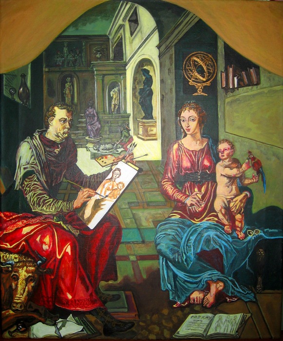 Saint Luke Drawing the Virgin